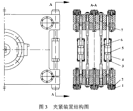 图3夹紧装置结构图